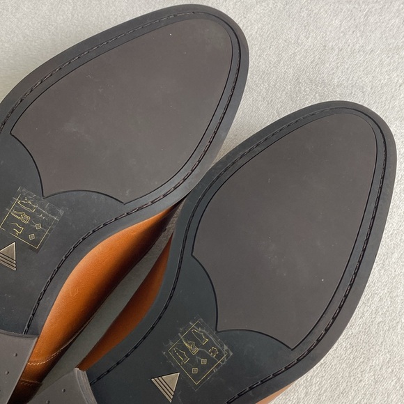 Aldo Kingsley Pillow Walk Lace Up Derby Dress Shoes (Cognac) - Picture 12 of 16